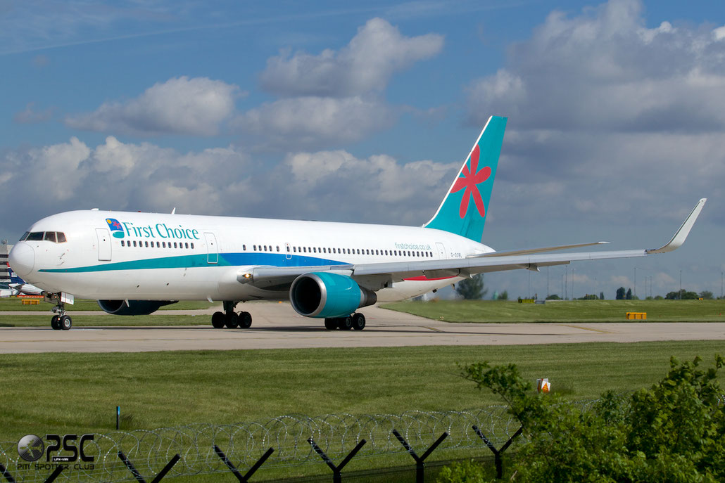 G-OOBK B767-324ER 27392/568 Thomson Airways @ Manchester Airport 13.05.2014 © Piti Spotter Club Verona