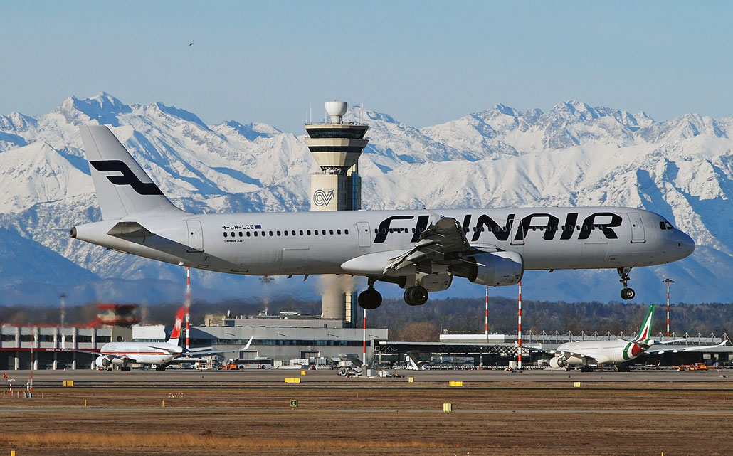 OH-LZE A321-211 1978 Finnair @ Milano Malpensa Airport 29.12.2017 © Piti Spotter Club Verona