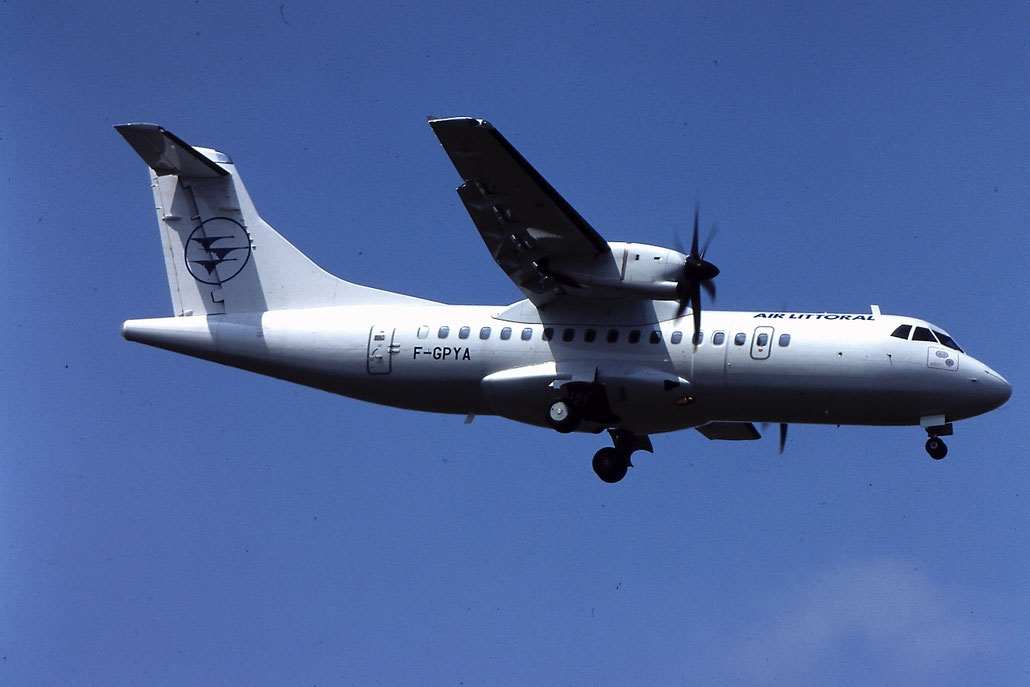 F-GPYA ATR42-500 457 Air Littoral @ Aeroporto di Verona - © Piti Spotter Club Verona