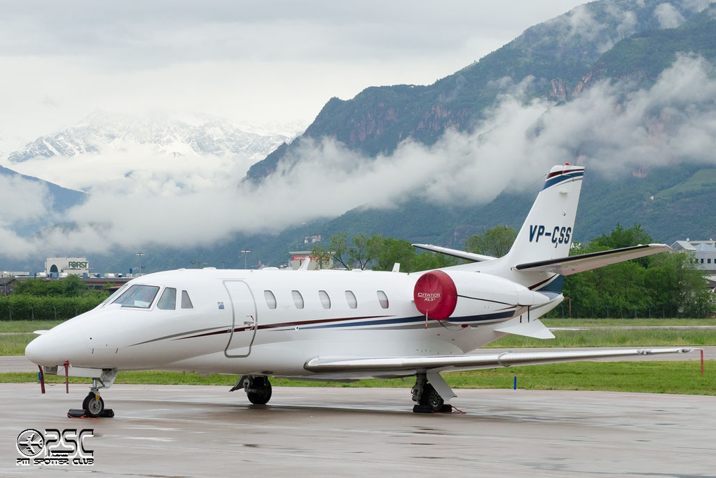 VP-CSS Ce560XLS+ 560-6055 Arab Wings @ Aeroporto di Bolzano © Piti Spotter Club Verona
