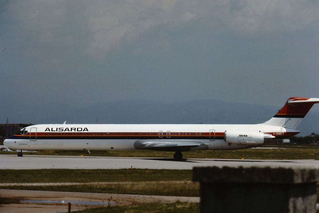I-SMET  MD-82  49531/1362  Alisarda - Linee Aeree della Sardegna  @ Aeroporto di Verona © Piti Spotter Club Verona 