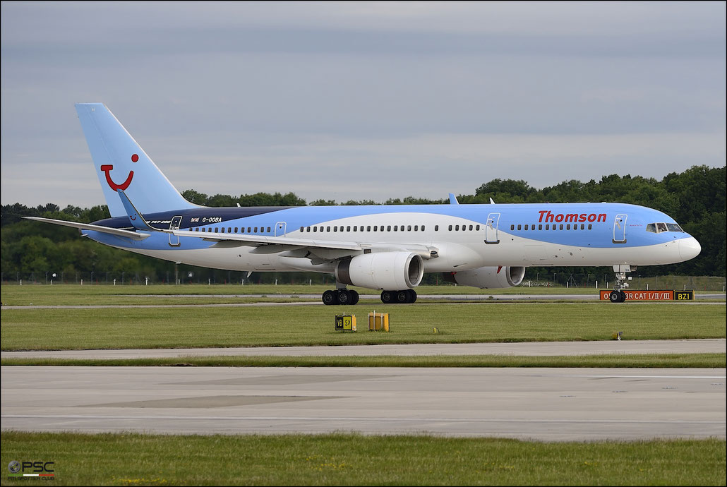 G-OOBA B757-28A 32446/950 Thomson Airways @ Manchester Airport 21.06.2015 © Piti Spotter Club Verona