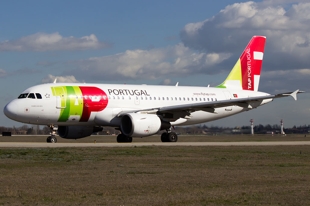 CS-TTR A319-112 1756 TAP Portugal - Transportes Aéreos Portugueses @ Bologna Airport 19.02.2016 © Piti Spotter Club Verona 