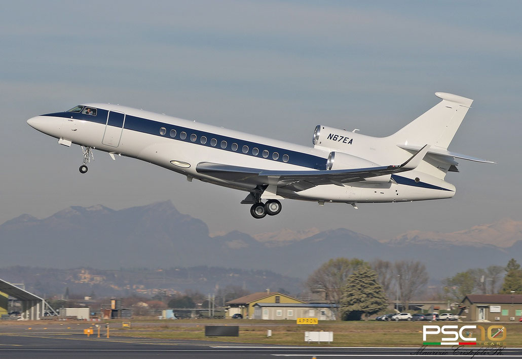 N67EA  Falcon 7X  30  Bel Air LLC  @ Aeroporto di Verona  12 2021 © Piti Spotter Club Verona