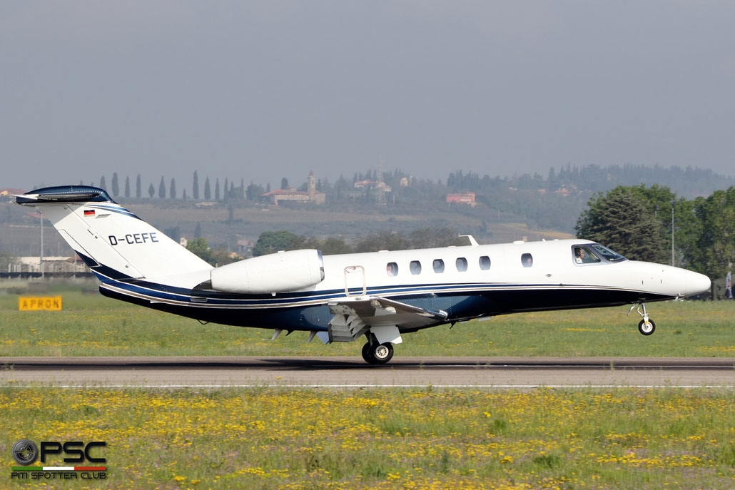D-CEFE Ce525C (CJ4) 525C-0177 E-Aviation @ Aeroporto di Verona - 2016 © Piti Spotter Club Verona