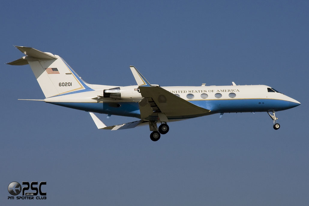 United States - US Air Force (USAF) - Gulfstream C-20B - 86-0201 @ Aeroporto di Verona © Piti Spotter Club Verona