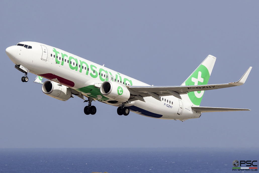F-GZHY  B737-8K2  41344/5889  Transavia France  @ Heraklion 2019 © Piti Spotter Club Verona 