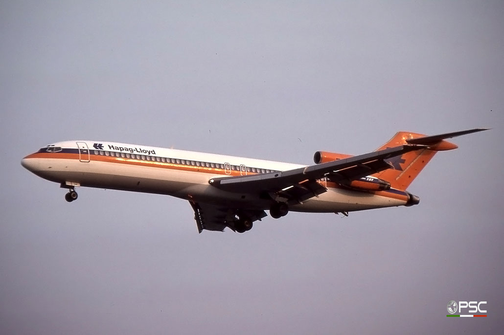 D-AHLR B727-89 19138/246 Hapag-Lloyd Flug © 2017 courtesy of Marco Ceschi - Piti Spotter Club Verona