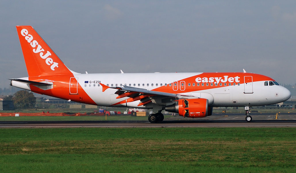 G-EZDI A319-111 3537 easyJet @ Aeroporto di Verona 11.2018  © Piti Spotter Club Verona