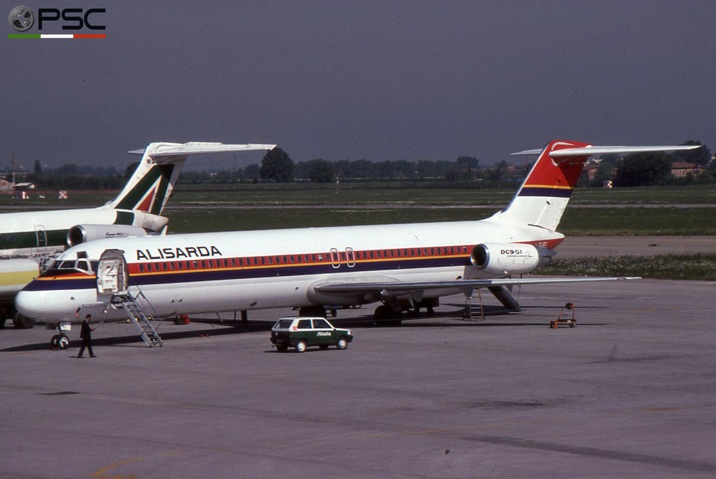 I-SMEI DC-9-51 47714/824 Alisarda - Linee Aeree della Sardegna © 2018 courtesy of Marco Ceschi - Piti Spotter Club Verona