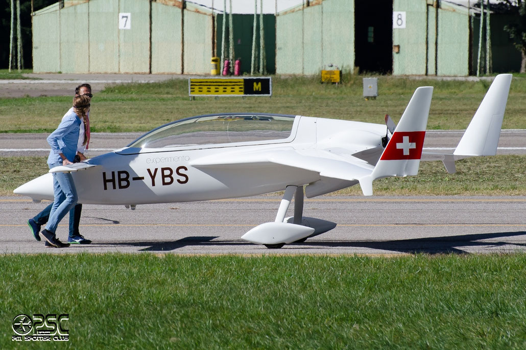 HB-YBS Rutan VariEze VEZE 1924 @ Aeroporto di Bolzano © Piti Spotter Club Verona