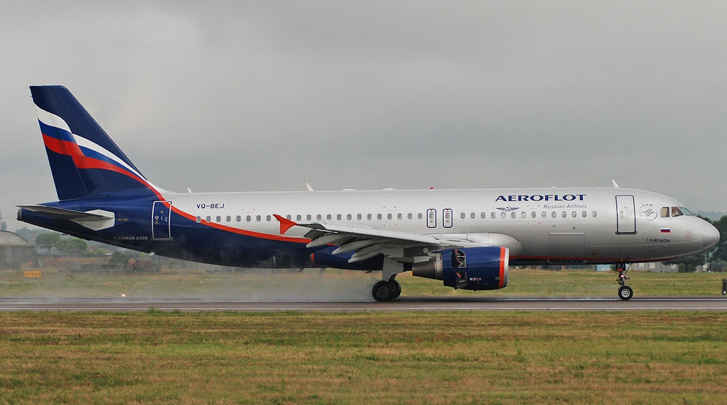 VQ-BEJ A320-214 4160 Aeroflot @ Aeroporto di Verona 01.09.2018  © Piti Spotter Club Verona