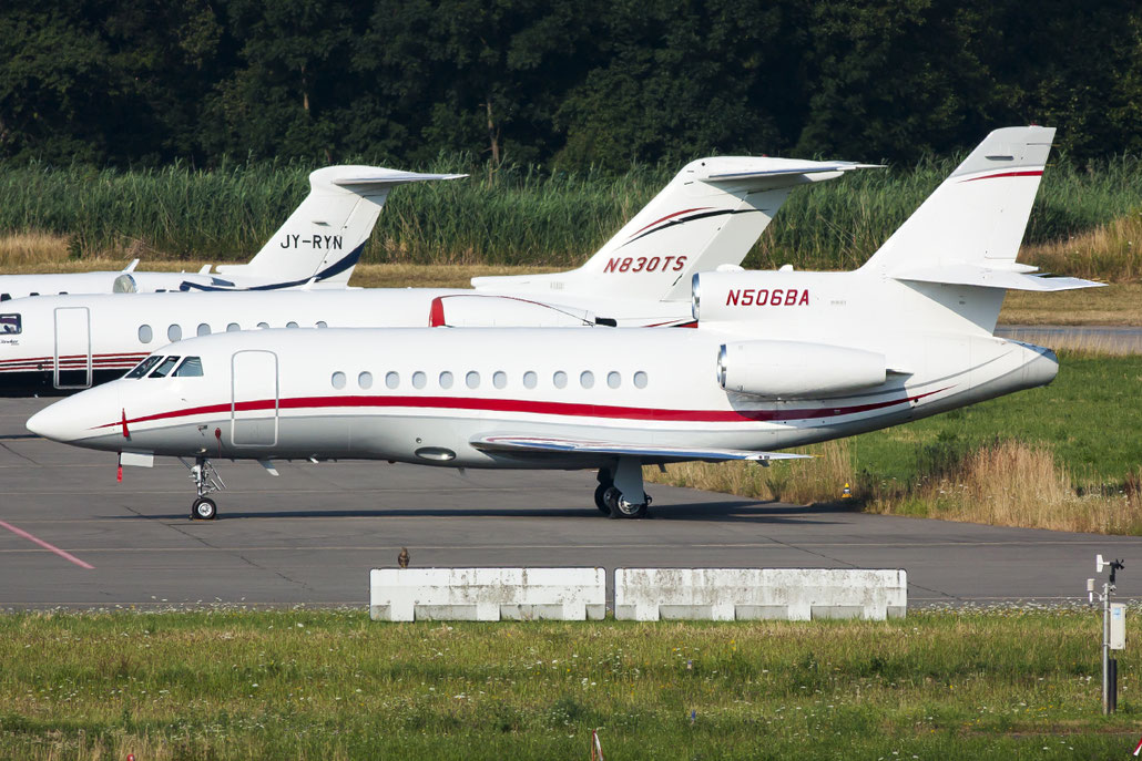 N506BA Falcon 900B 160 Air Bahnik LLC @ Zurich Airport 20.07.2013 © Piti Spotter Club Verona