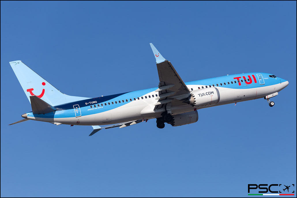 G-TUMO B737-8 44608/7879 TUI Airways @ Aeroporto di Verona 01 2024 © Piti Spotter Club Verona