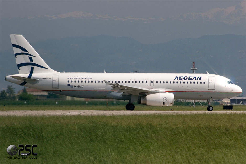 SX-DVX A320-232 3829 Aegean Airlines