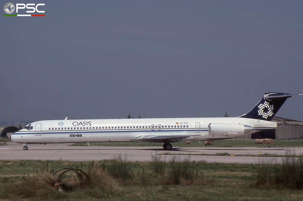 EC-EIK MD-83 49668/1467 Oasis International Airlines © 2017 courtesy of Marco Ceschi - Piti Spotter Club Verona