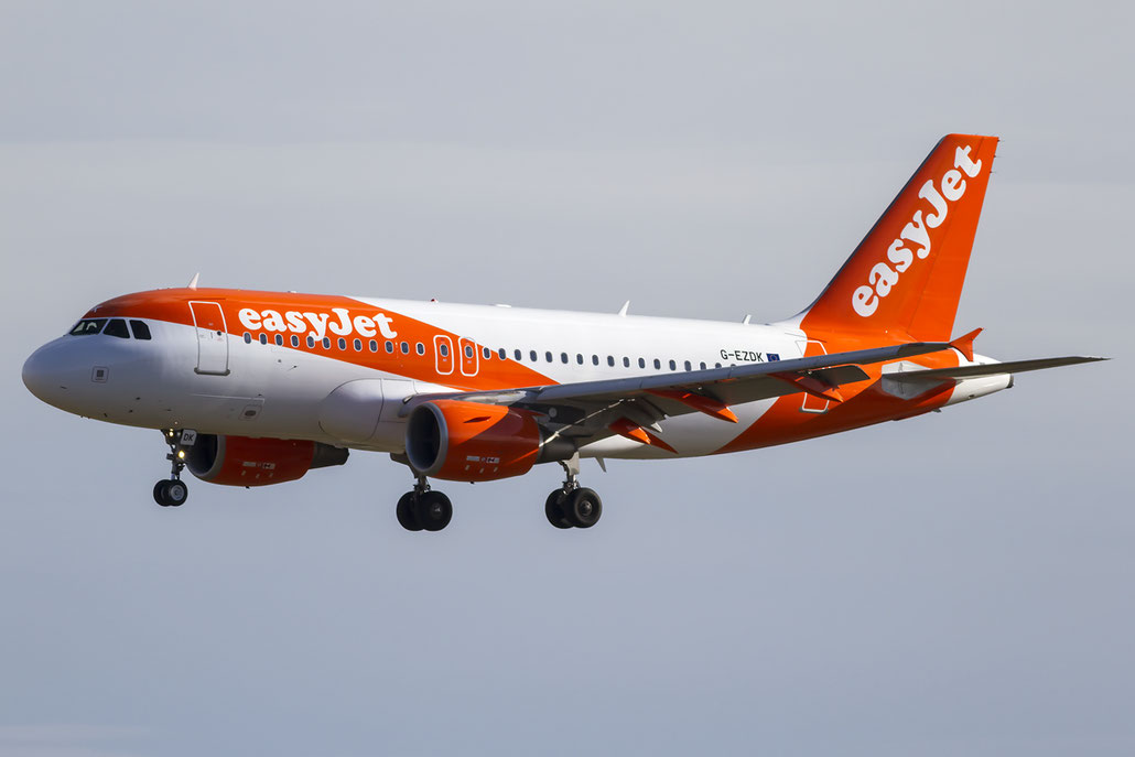 G-EZDK A319-111 3555 EasyJet Airline @ Venezia Airport 05.03.2015 © Piti Spotter Club Verona