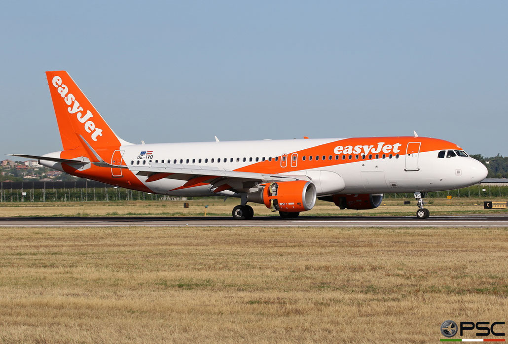 OE-IVQ A320-214 7228 easyJet Europe @ Aeroporto di Verona 08.2019  © Piti Spotter Club Verona