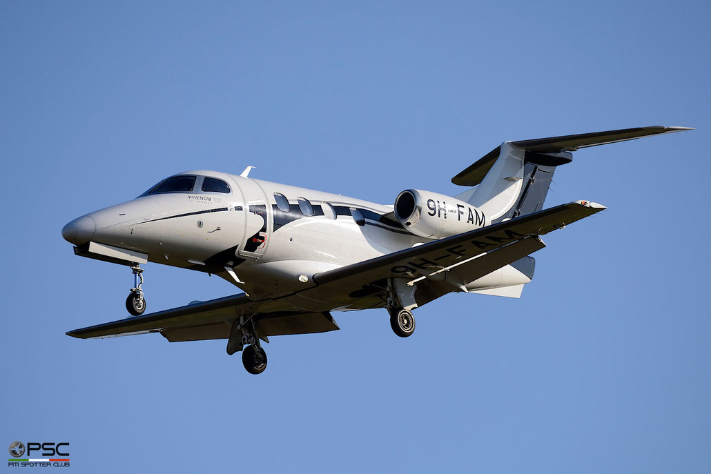 9H-FAM EMB500 50000100 Luxwing Ltd. @ Aeroporto di Verona © Piti Spotter Club Verona