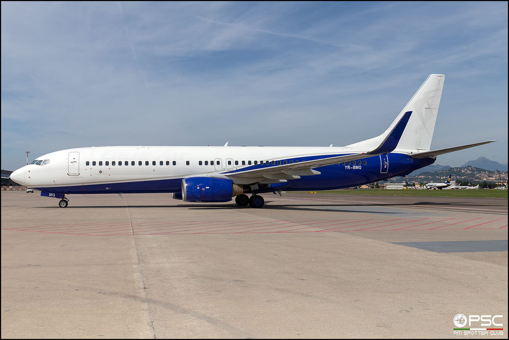 YR-BMQ B737-8FH 35101/2459 Hello Jets @ Bergamo 09 2023 © Piti Spotter Club Verona