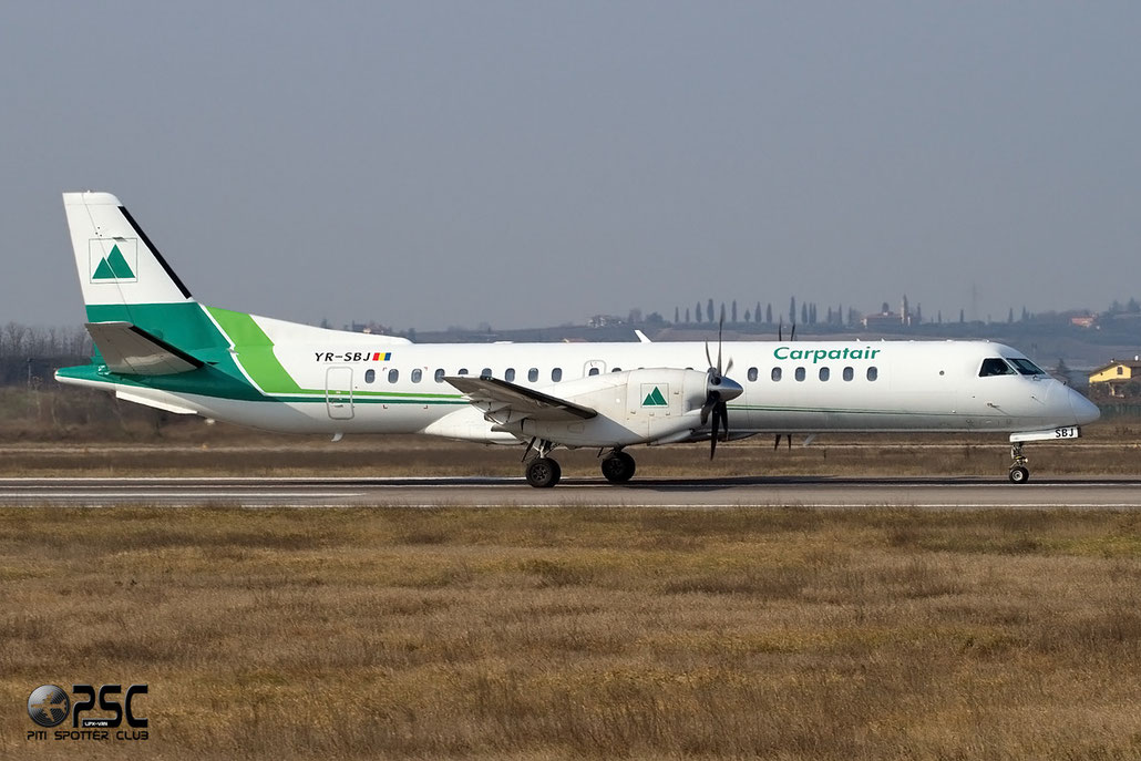 YR-SBJ Saab 2000 2000-018 Carpatair
