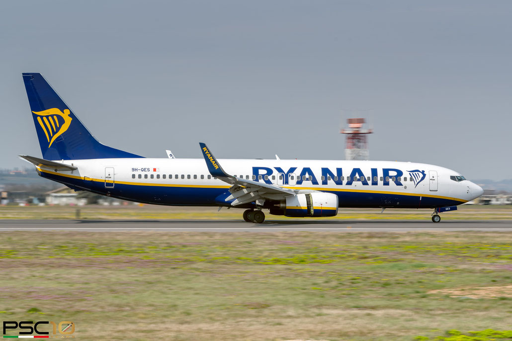9H-QES B737-8AS 33823/1819 Malta Air (Ryanair) @ Aeroporto di Verona 03.2023  © Piti Spotter Club Verona