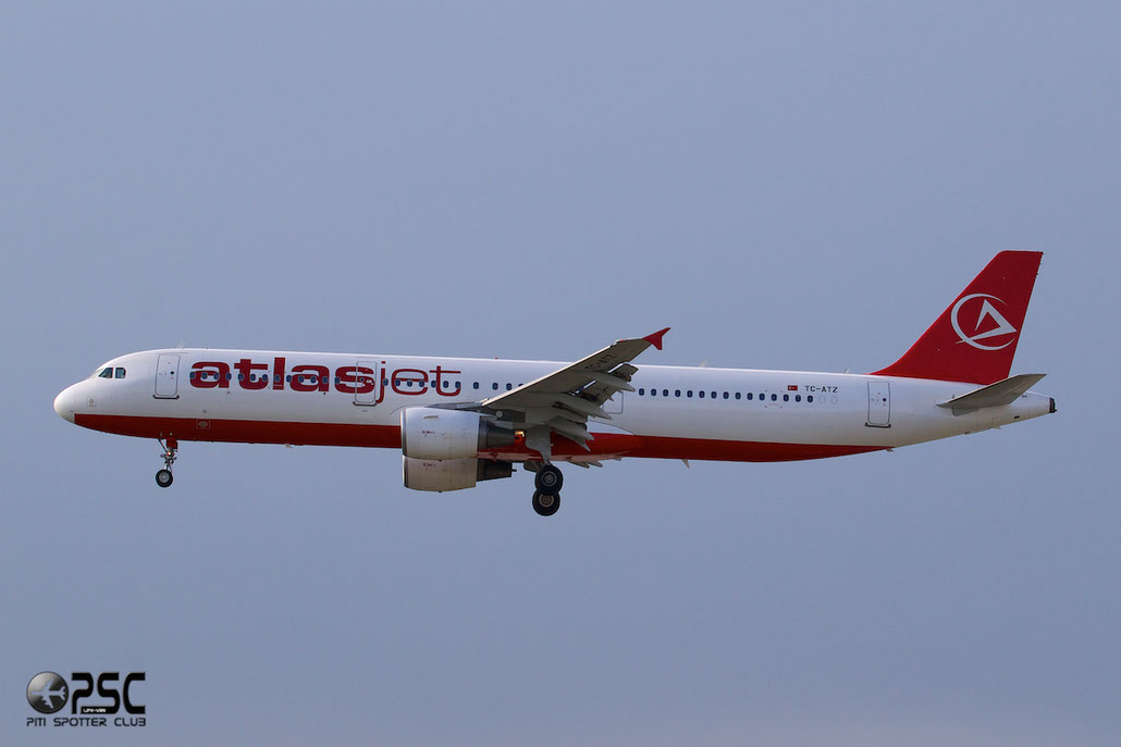 TC-ATZ A321-211 823 AtlasGlobal @ Frankfurt Airport 25.07.2014 © Piti Spotter Club Verona