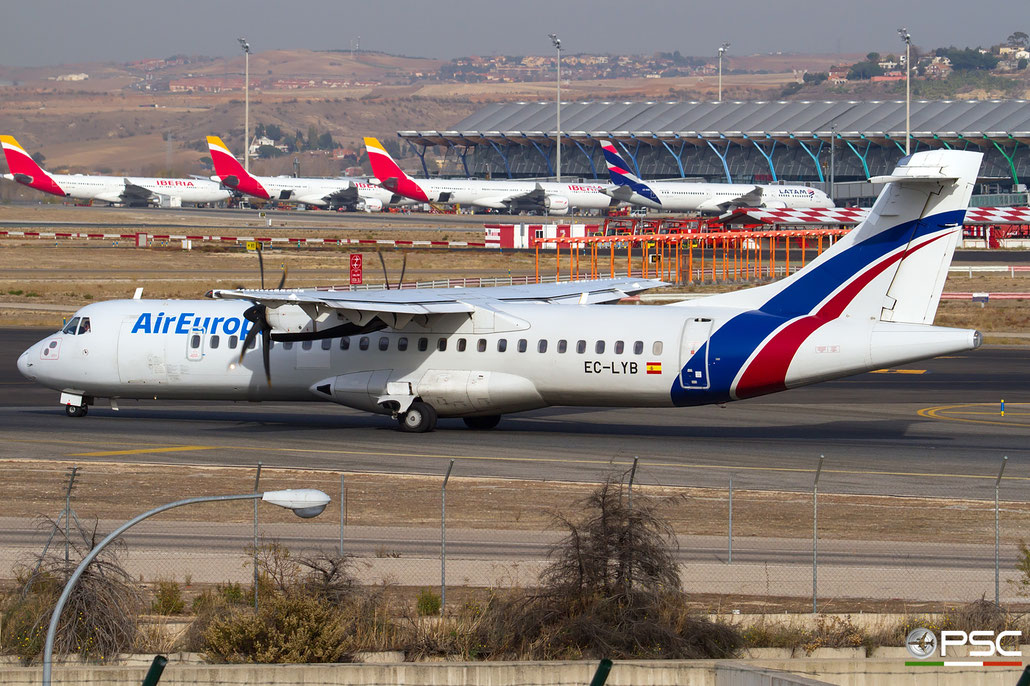 EC-LYB ATR72-212A 550 Air Europa @ Madrid Airport 23.11.2017 © Piti Spotter Club Verona