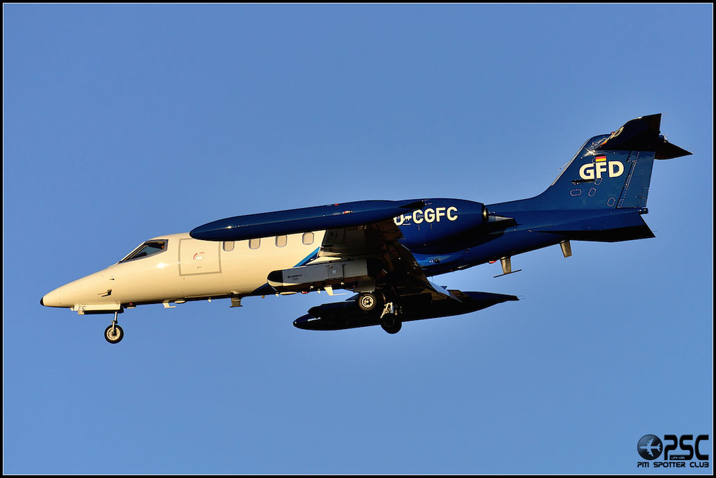 D-CGFC  Learjet 35A  35A-331  GFD GmbH  © Piti Spotter Club Verona 