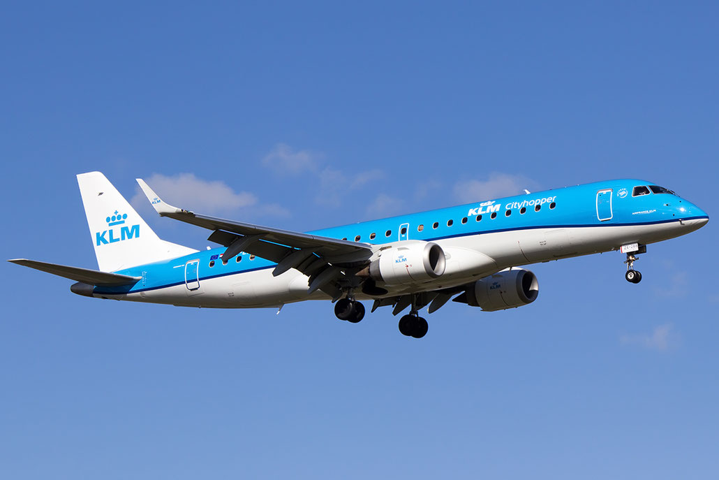 PH-EZE ERJ190STD 19000288 KLM Cityhopper @ Bologna Airport - 16.02.2016  © Piti Spotter Club Verona