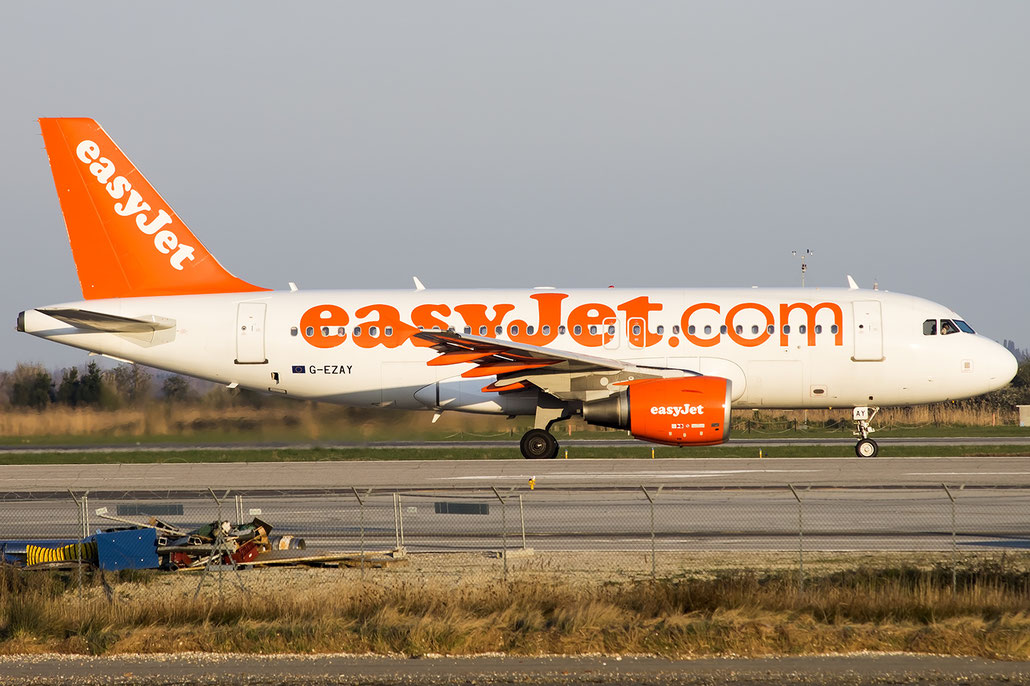 G-EZAY A319-111 2827 EasyJet Airline @ Venezia Airport 18.03.2016 © Piti Spotter Club Verona