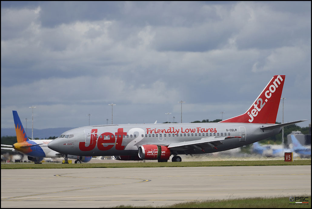 G-CELR B737-330QC 23523/1271 Jet2  @ Manchester Airport 21.06.2015 © Piti Spotter Club Verona