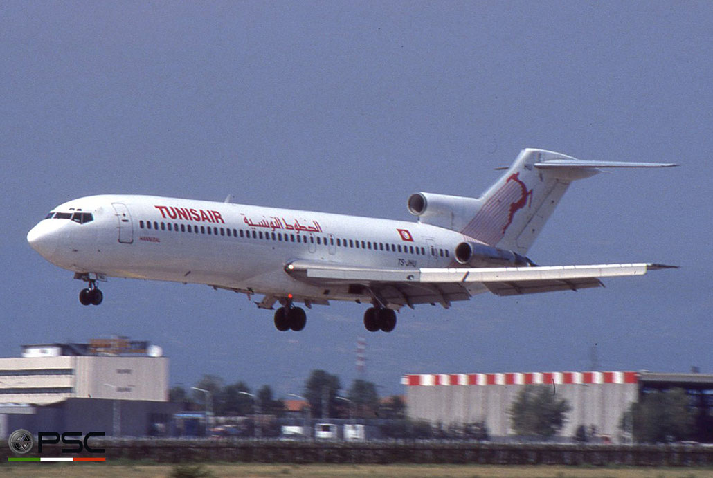 TS-JHU B727-2H3 21318/1252 Tunisair © 2017 courtesy of Marco Ceschi - Piti Spotter Club Verona