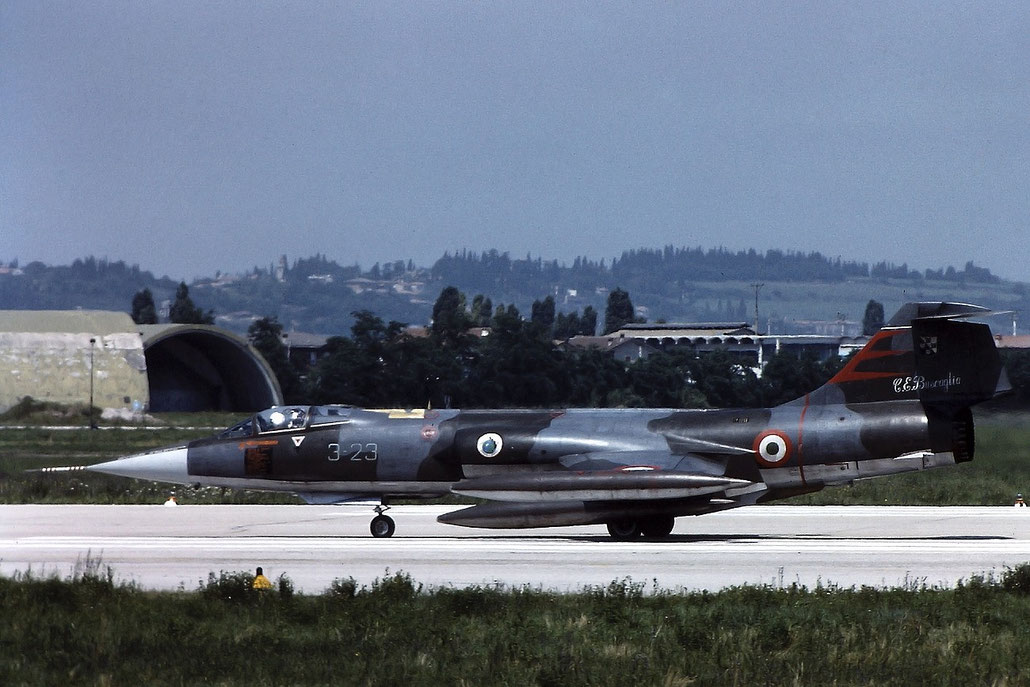 Gli F-104 del Terzo Stormo: 3-23 -  @ Aeroporto di Verona   © Piti Spotter Club Verona