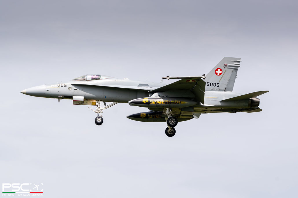 J-5005  F/A-18C-48-MC 1327/SFC005  @ Tiger Meet 2024 © Piti Spotter Club Verona