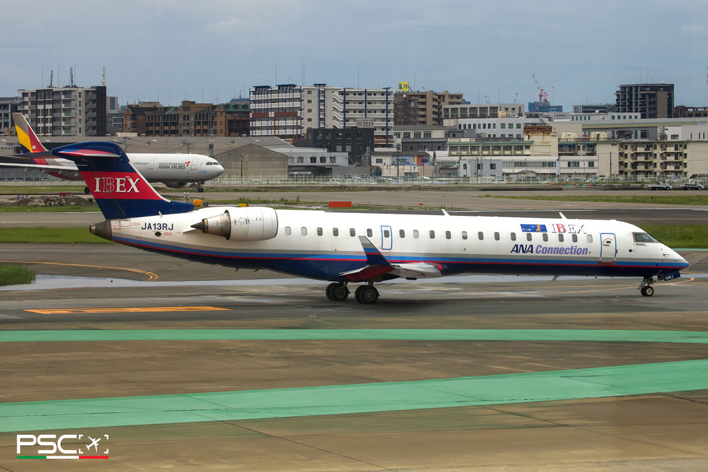 JA13RJ Bombardier CRJ-700ER 10346    Ibex Airlines 2017  @ Fukuoka 06.2024 © Piti Spotter Club Verona