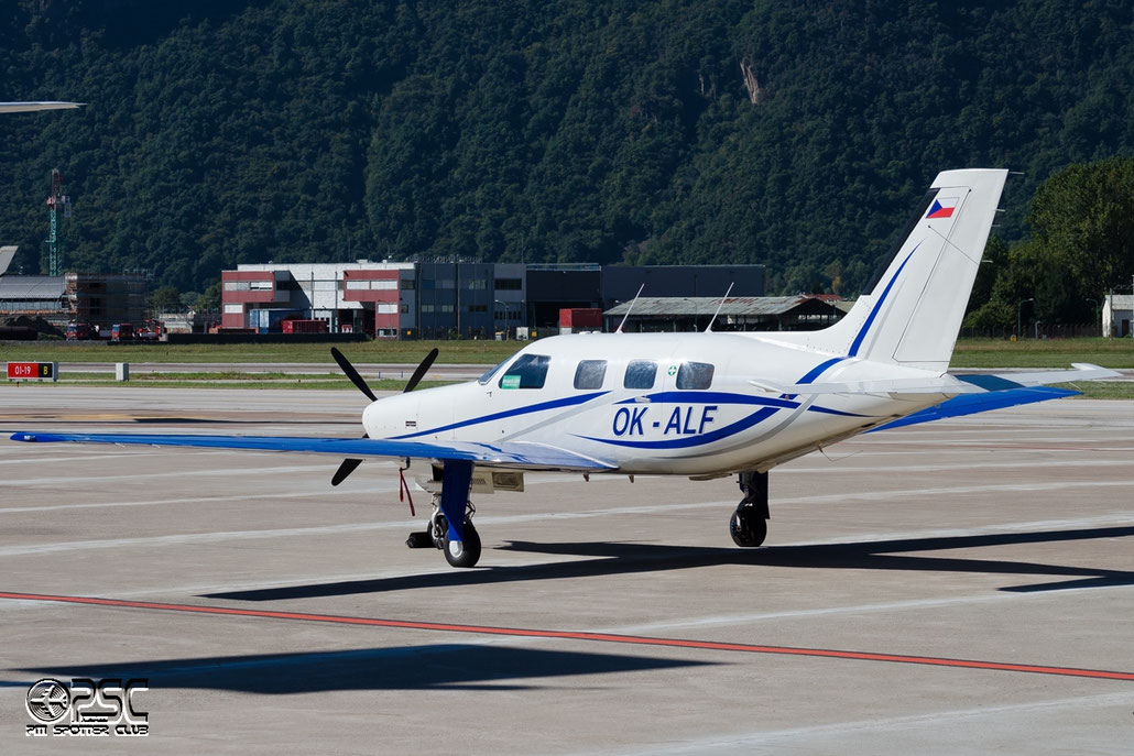 OK-ALF Piper Aircraft Inc PA-32R-301T Saratoga @ Aeroporto di Bolzano © Piti Spotter Club Verona
