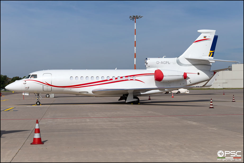 D-ACFL Falcon 7X 201 Air Alsie @ Bergamo 09 2023 © Piti Spotter Club Verona