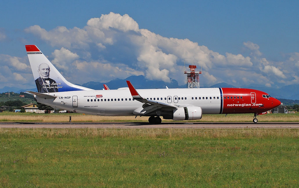 LN-NGP B737-8JP 39028/4701 Norwegian @ Aeroporto di Verona 25.06.2018  © Piti Spotter Club Verona