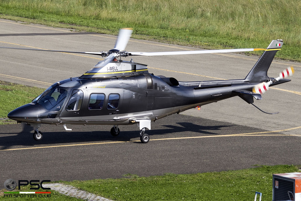 I-WELL  AgustaWestland AW109S Grand ( c/n 22115 ) - mfg: 2009  @ Reggio Emilia 12 2018  © Piti Spotter Club Verona