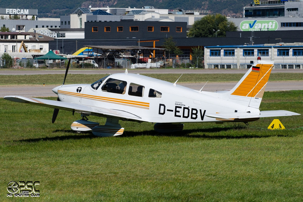 D-EDBV - Private - Piper PA-28-236 Dakota @ Aeroporto di Bolzano © Piti Spotter Club Verona
