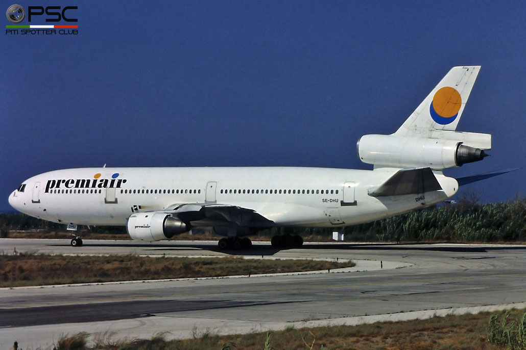 SE-DHU DC-10-10 47832/318 Premiair © Piti Spotter Club Verona