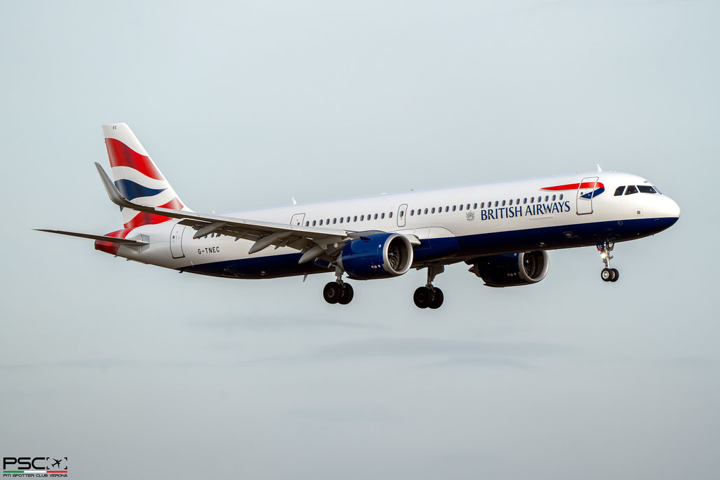 G-TNEC A321-251NX 11744 British Airways @ Colonia/Bonn 02.2024 © Piti Spotter Club Verona