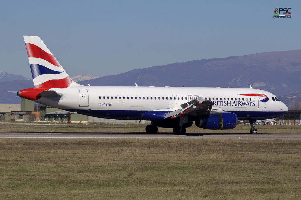 G-GATR A320-232 1771 British Airways @ Aeroporto di Verona 11.03.2017  © Piti Spotter Club Verona