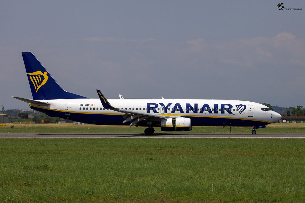 9H-QDR B737-800 44767/6255 Malta Air (Ryanair) @ Aeroporto di Verona 05.2023  © Piti Spotter Club Verona