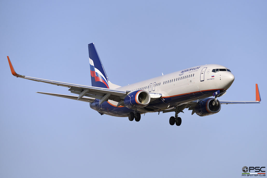 VP-BKA B737-800 41239/6588 Aeroflot @ Bologna Airport 18.11.2017 © Piti Spotter Club Verona