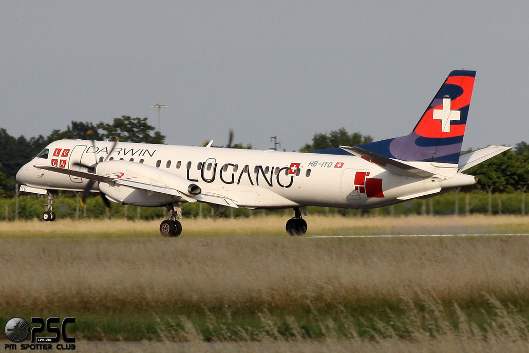 HB-IYD Saab 2000 2000-059 Darwin Airline