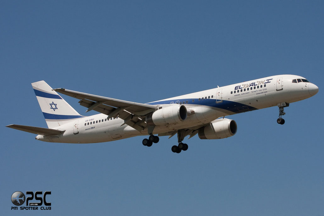 4X-EBU B757-258ER 26053/529 El Al Israel Airlines