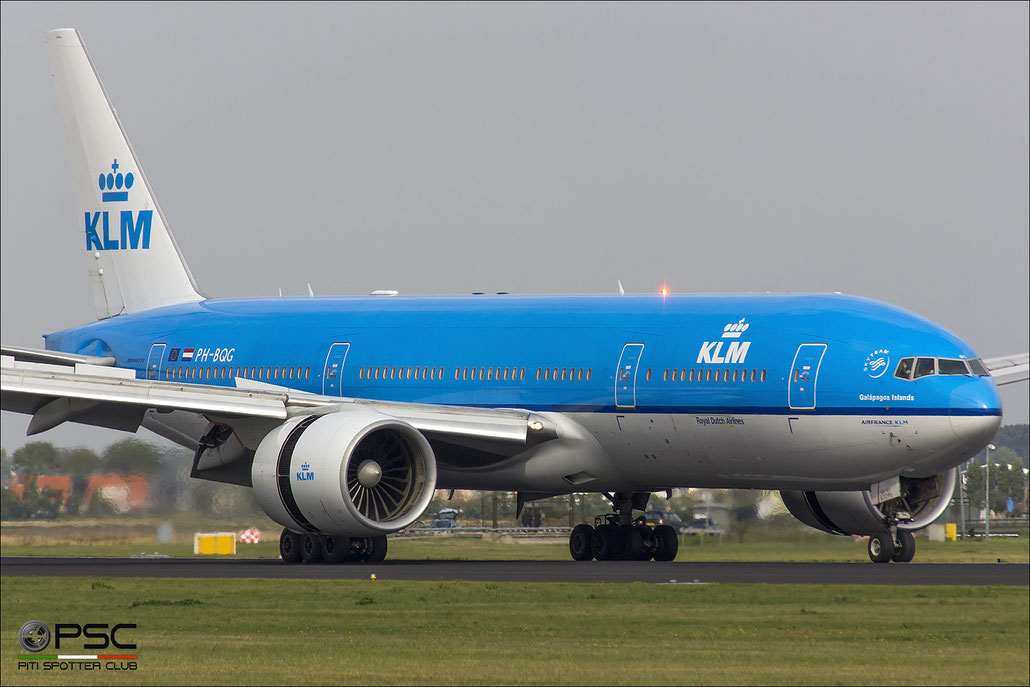 PH-BQG B777-206ER 32704/476 KLM Royal Dutch Airlines @ Amsterdam Airport - 09.2013  © Piti Spotter Club Verona