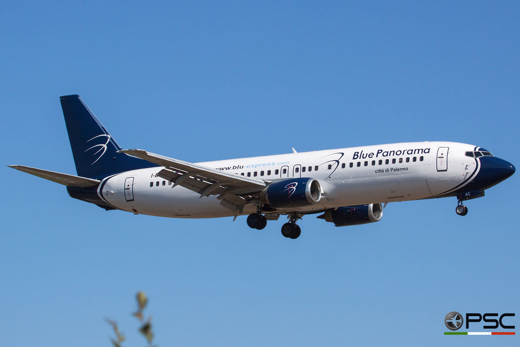 I-BPAC B737-4K5 27074/2281 Blue Panorama Airlines @ Bologna Airport 16.09.2015  © Piti Spotter Club Verona